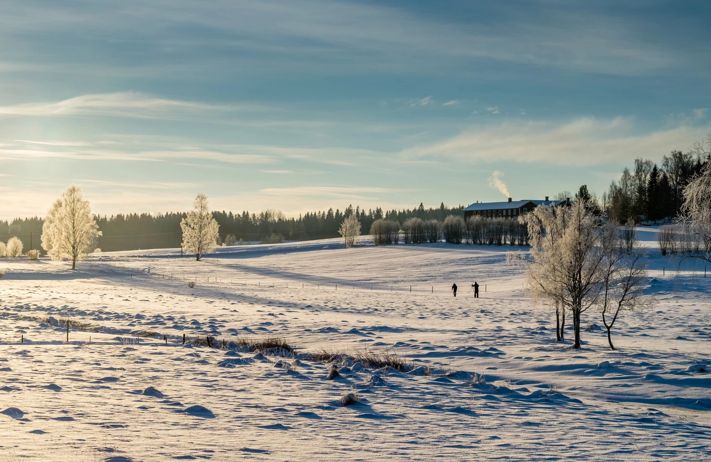 Skidåkning i Nansta