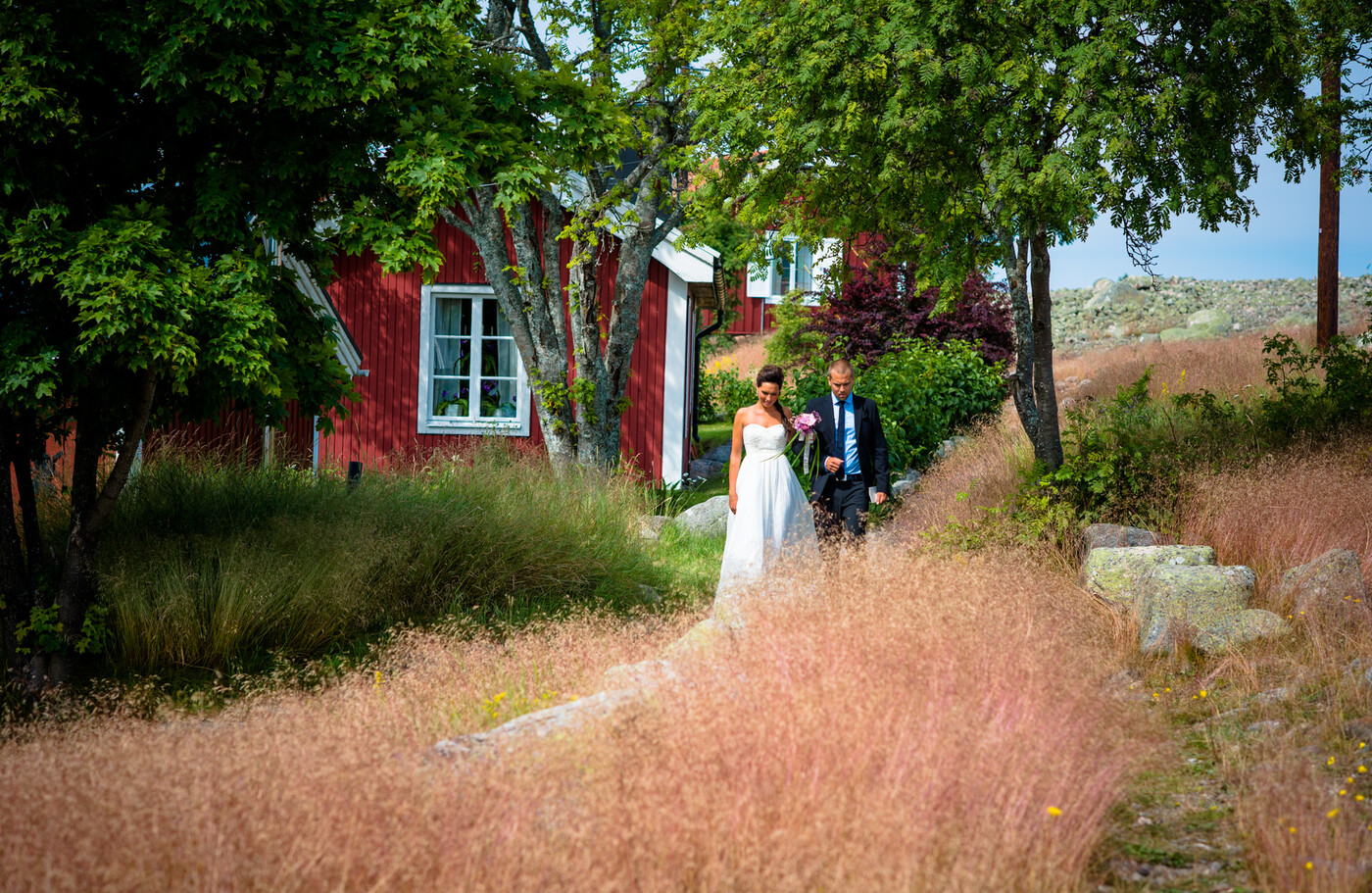 Sommarbröllop på Kuggören - Hudiksvall