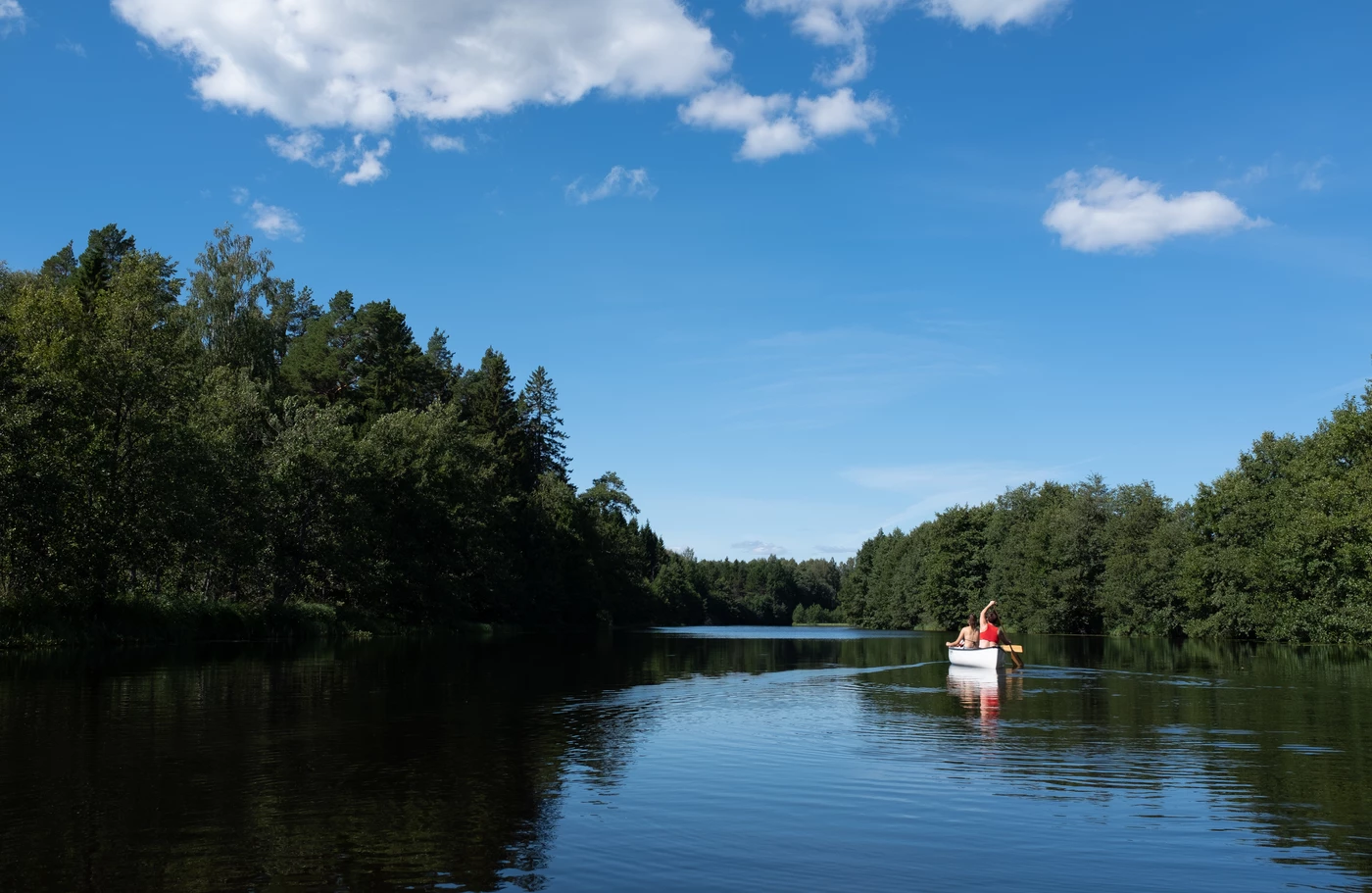 Paddling i Strömsbruk