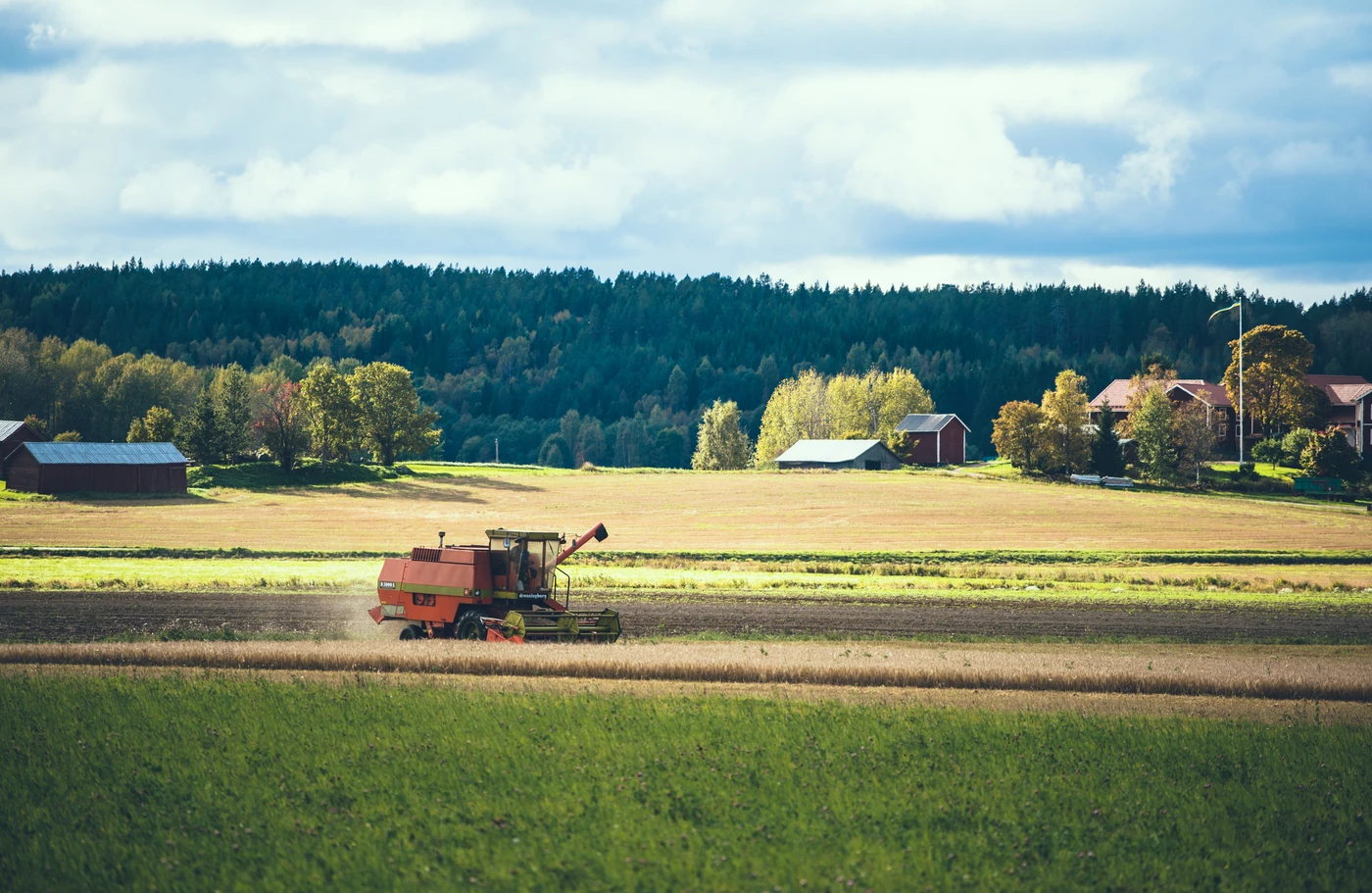 Skördetider i Hälsingland