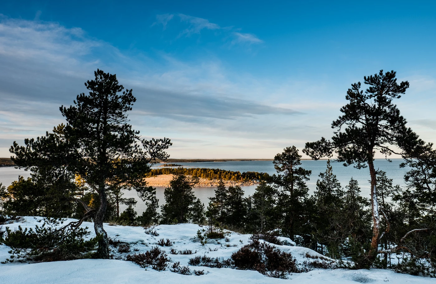 Vårvinter på Hornslandet