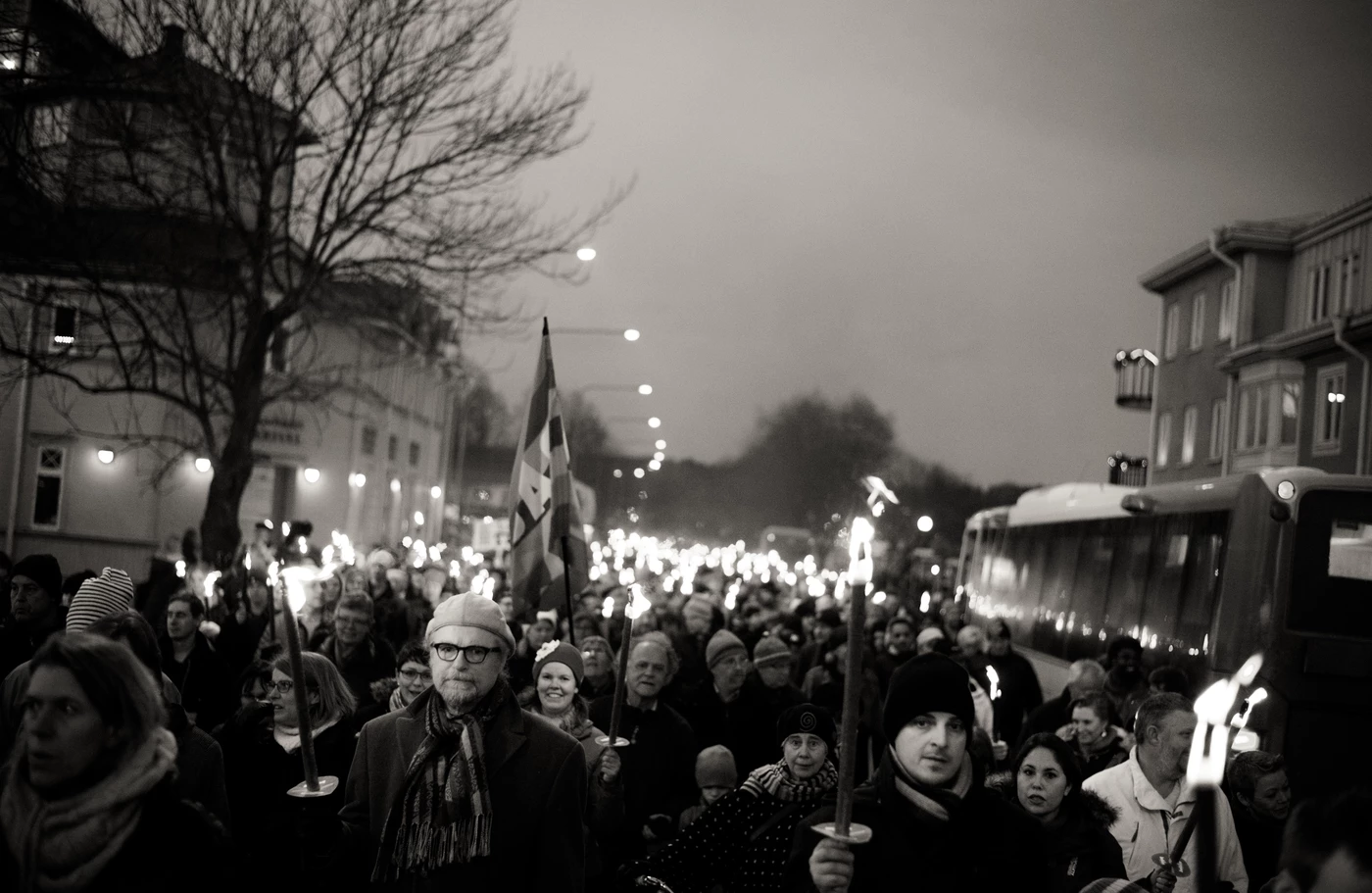 Ljusmanifestation mot rasism